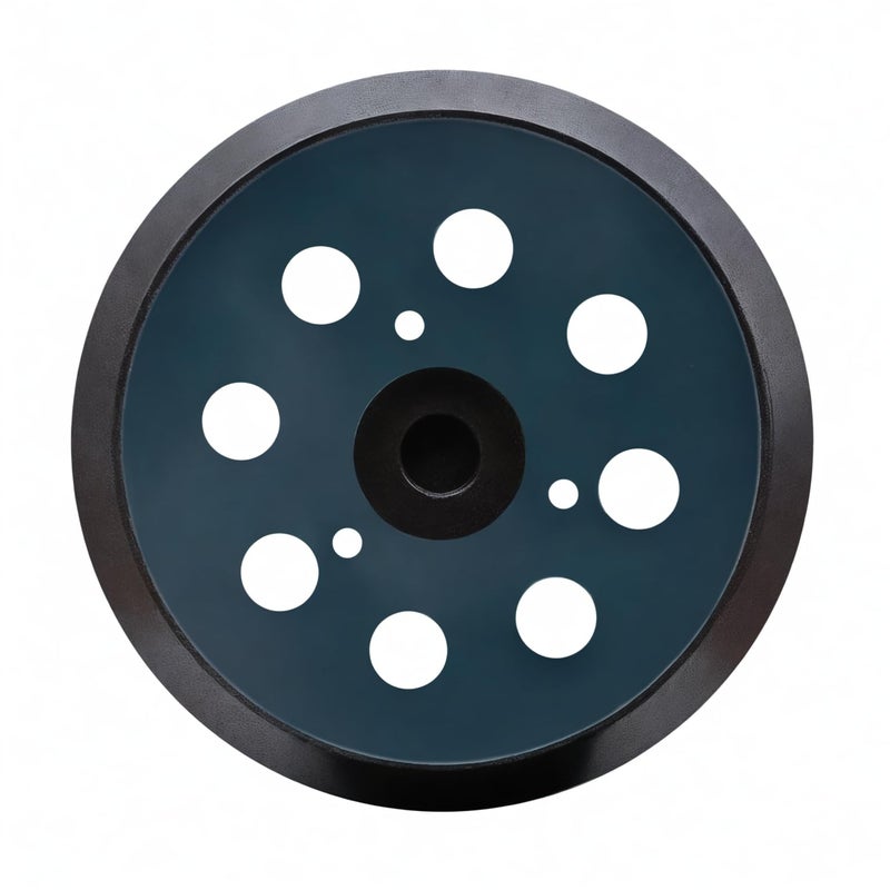 Tockrop 5 Inch 8 Hole Replacement Sander pad for Porter Cable 343, 343k, 390, 390K, 382, 343VSK Orbital Sander- 5" Hook and Loop Sanding pad for Woodworking Metal Automotive Sander - Image 1